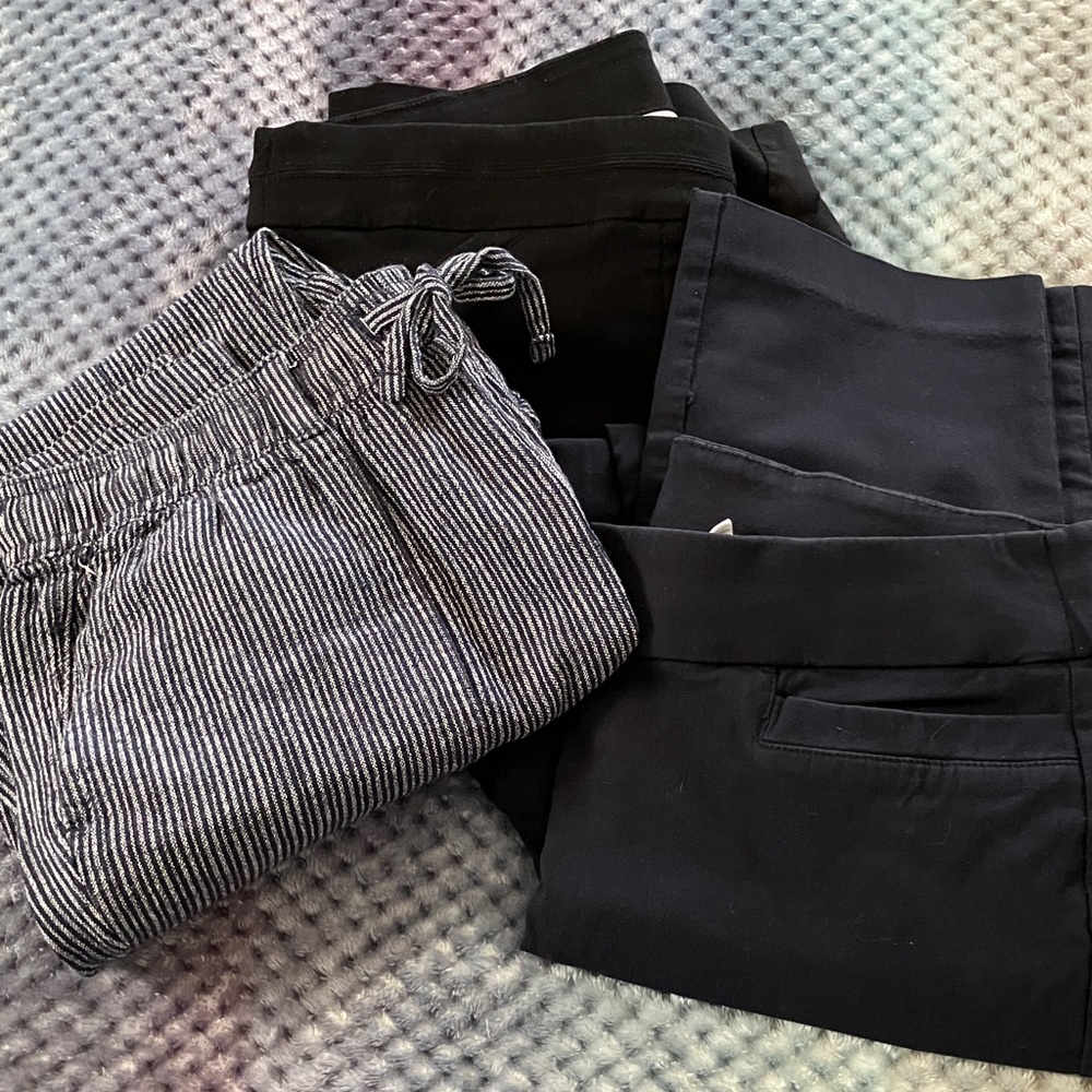 THREE PAIR SLACKS size 8